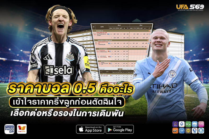 ราคาบอล 0.5 คืออะไร